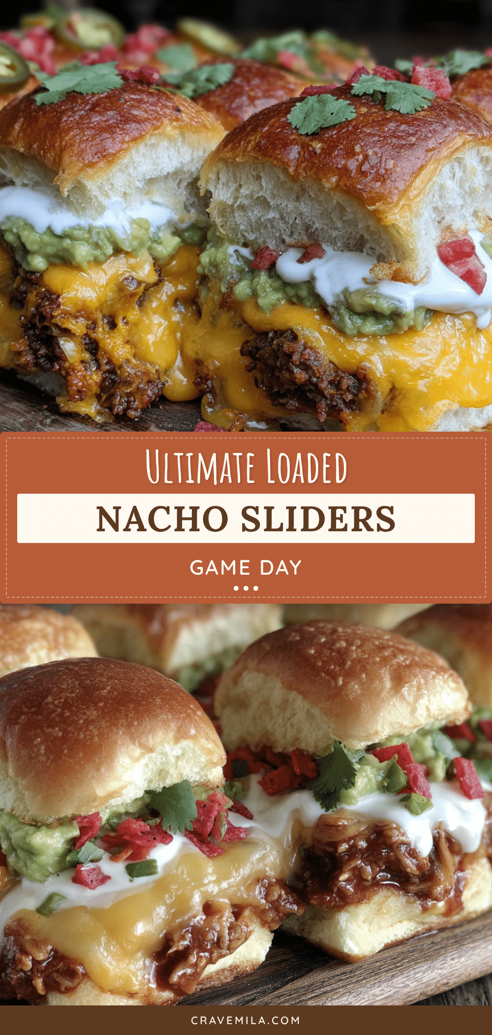 Savory Loaded Nacho Sliders recipe