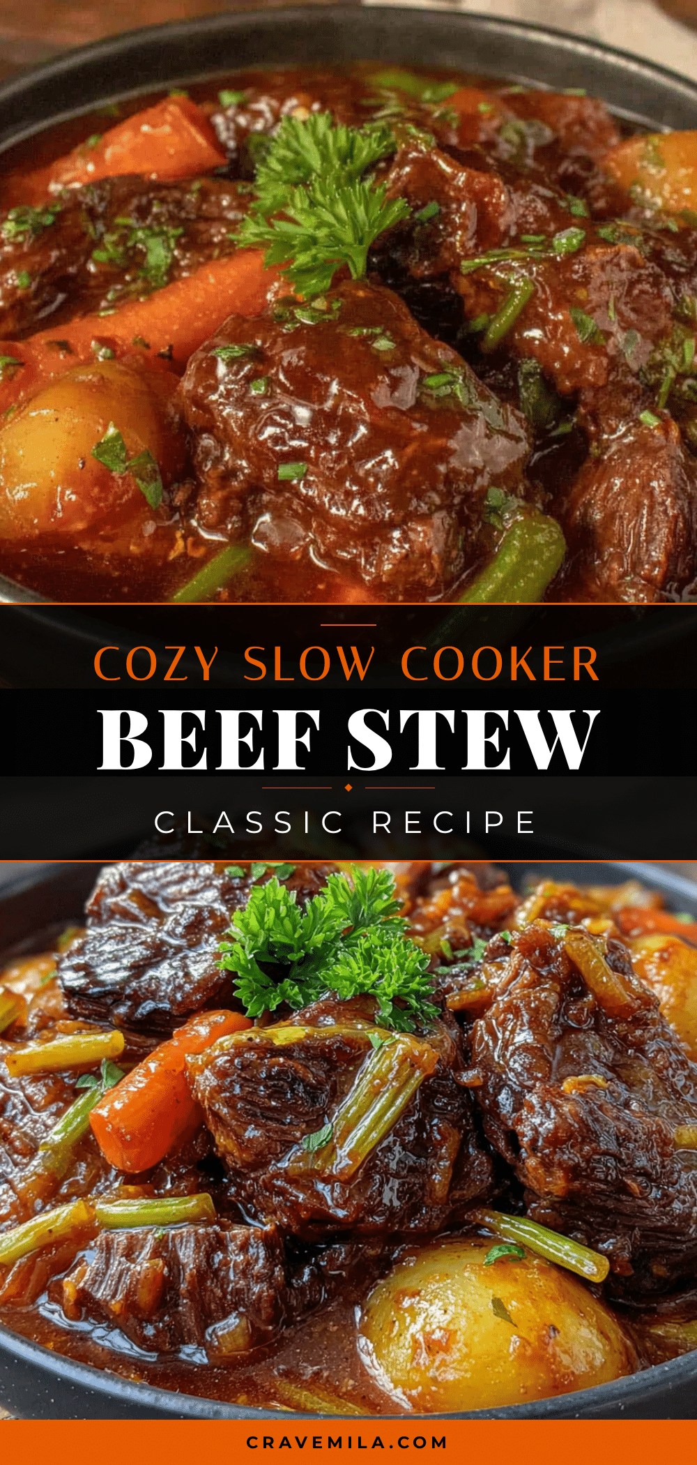 slow cooker beef and vegetable stew recipe