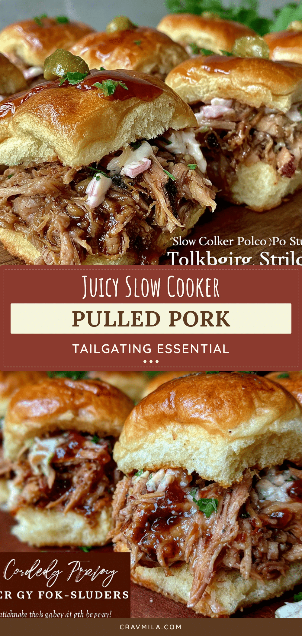 slow cooker pulled pork sliders recipe