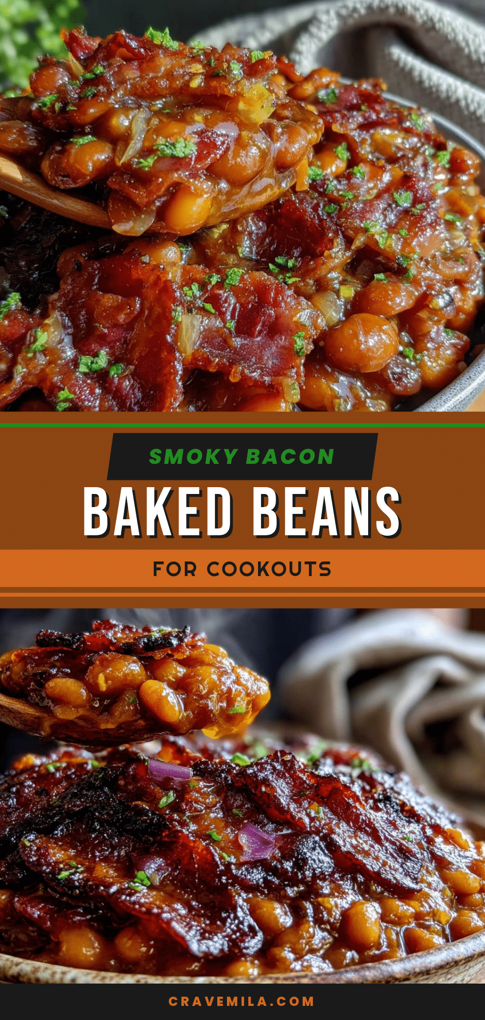 smoky bacon baked beans recipe