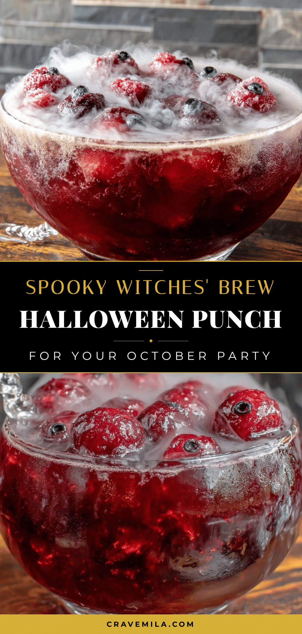 spooky witches brew halloween punch recipe
