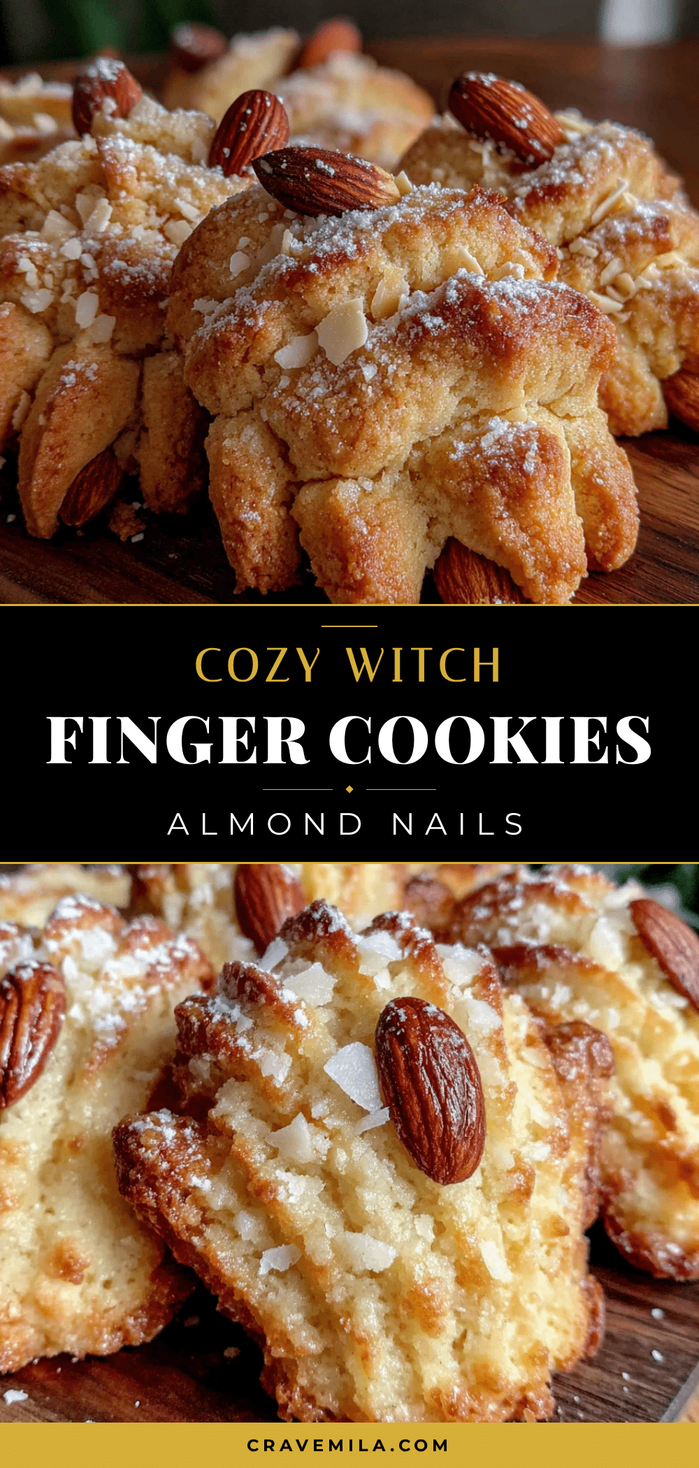 witch finger cookies recipe